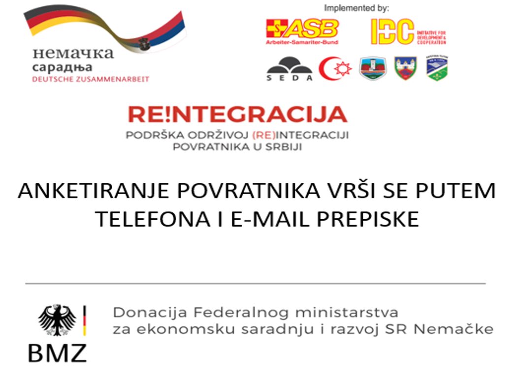 Re!ntegracija – podrška održivoj (re)integraciji povratnika u Srbiju Anketiranje povratnika – promena u aktivnosti